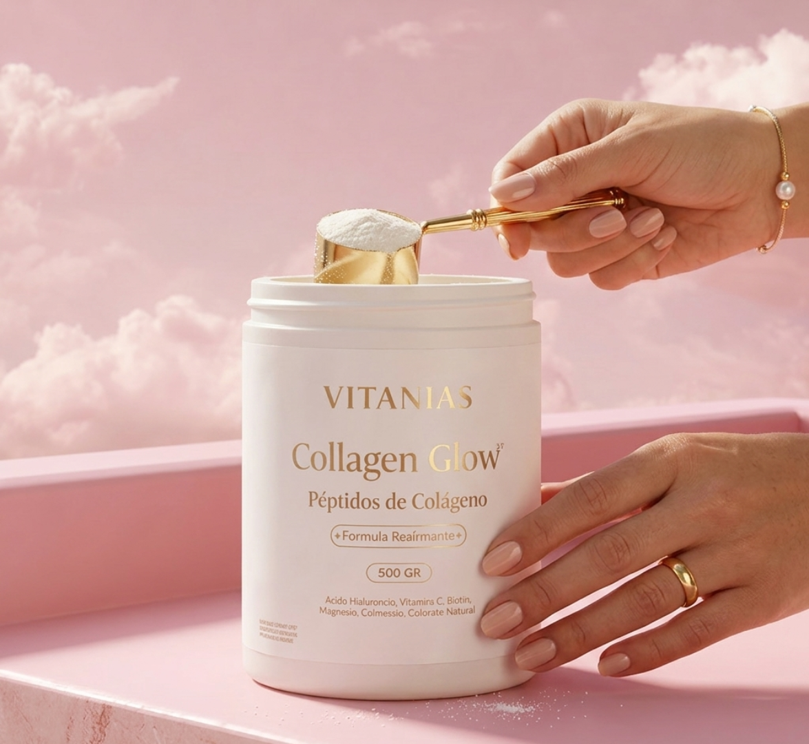 “Glow Collagen – Péptidos de Colágeno"