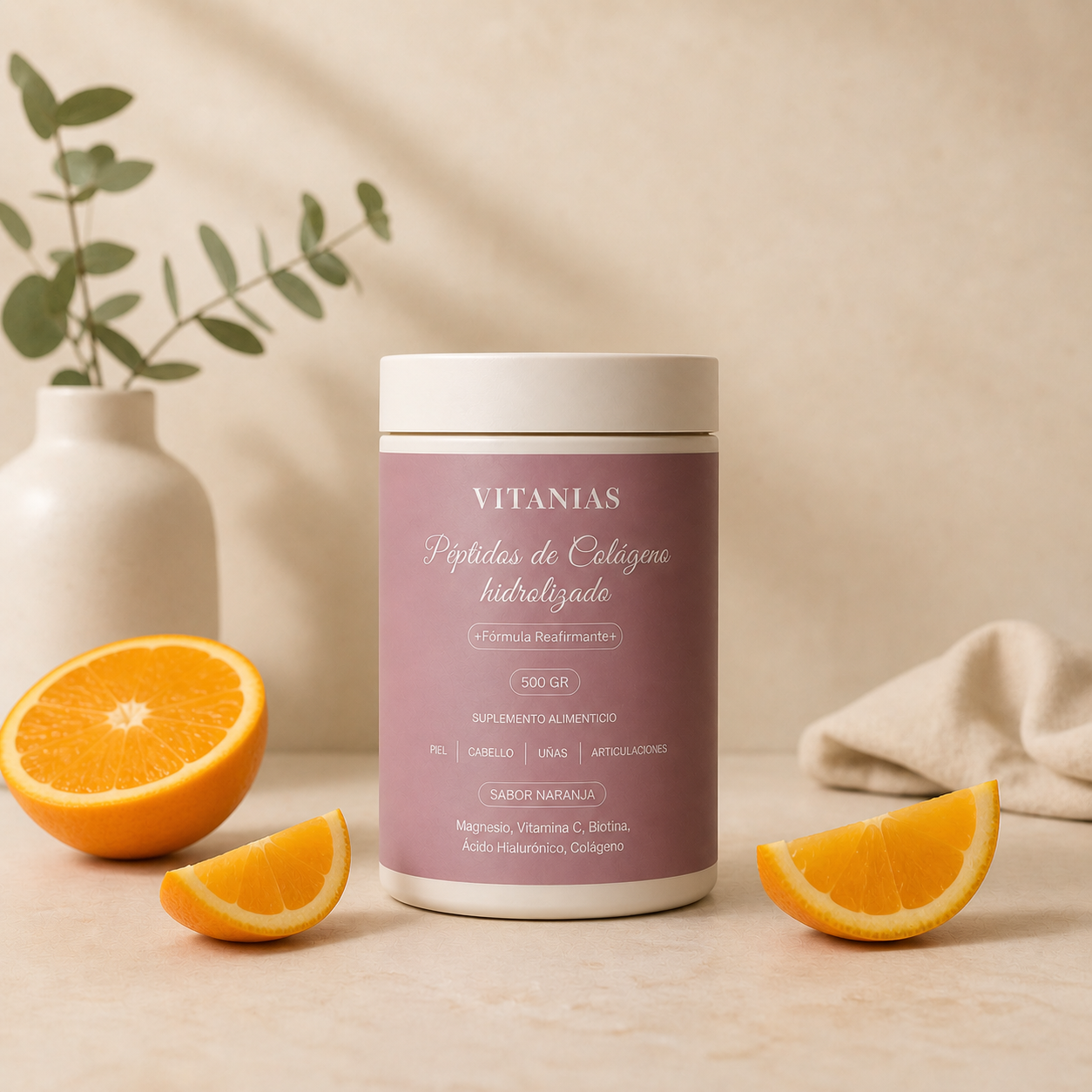 “Glow Collagen – Péptidos de Colágeno"